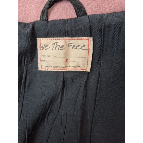 We The Free People Women's Woodrose Boy Band Bomber Jacket Size Small - Picture 6 of 7